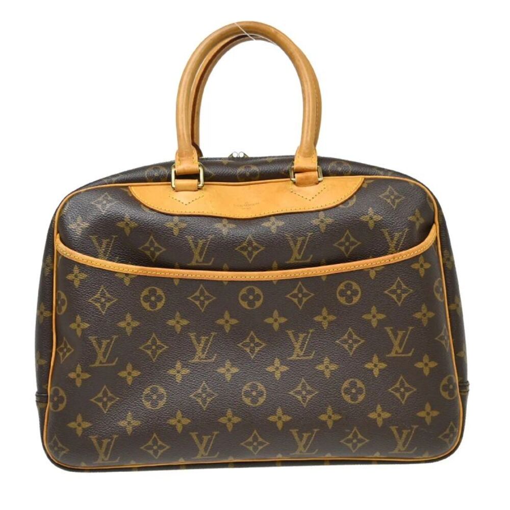 Louis Vuitton Deauville Monogram Brown Canvas Handbag